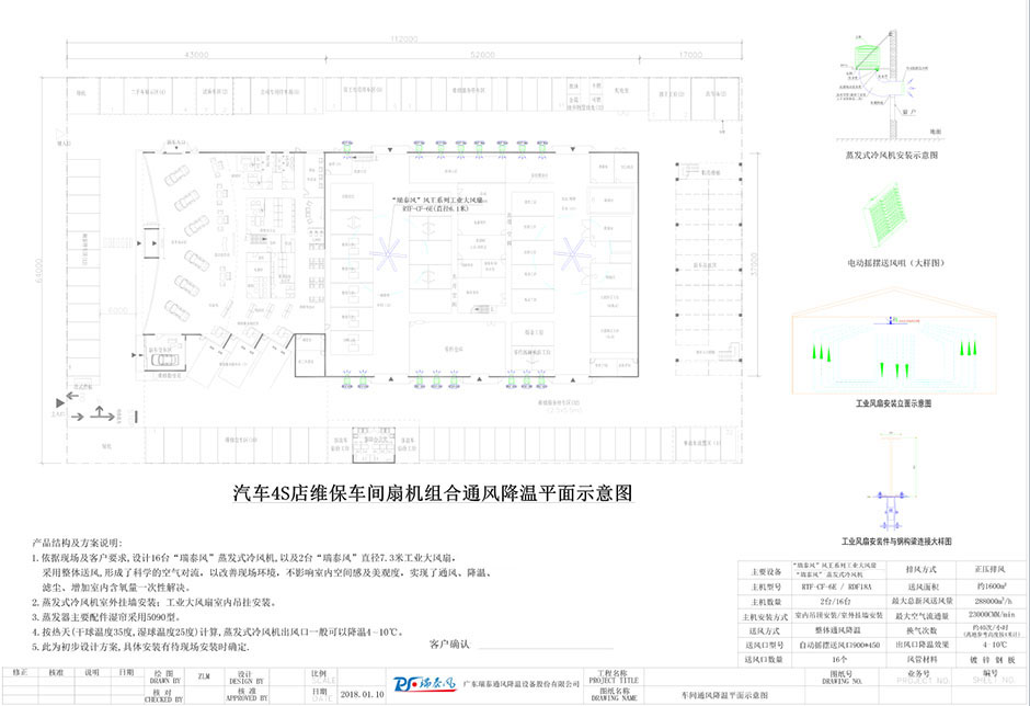 4S店降溫,汽修廠降溫,4S店降溫方案,瑞泰風(fēng) 4S店降溫,汽修廠降溫,4S店降溫方案,瑞泰風(fēng)