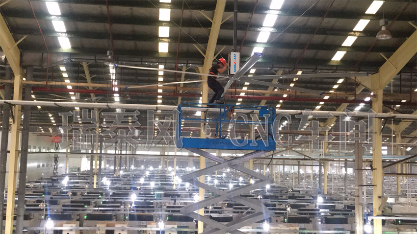 CNC機(jī)加工通風(fēng)降溫,東莞車間通風(fēng)降溫