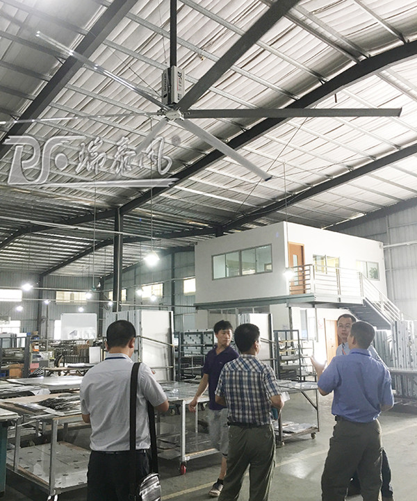 高溫廠房降溫用工業(yè)大吊扇