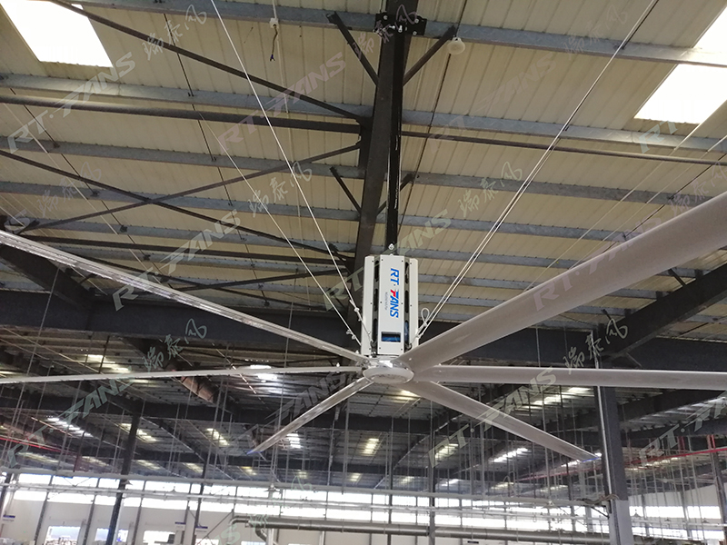 瑞泰風超大型工業(yè)吊扇案例圖