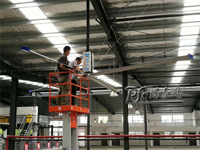 瑞泰風工業(yè)大吊扇案例圖