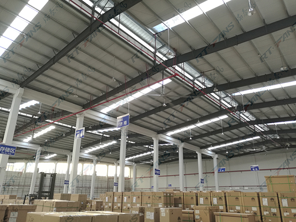 瑞泰風(fēng)工業(yè)吊扇案例圖RTFANS HVLS fan