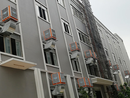 廣州五金廠沖壓車間環(huán)保空調(diào)安裝案例